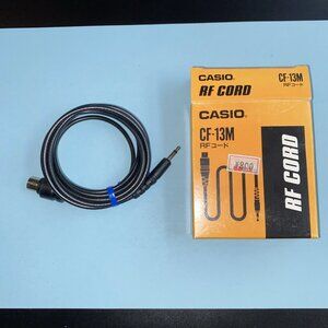 Casio CF-13M RF Cord Coax Cable SMA Male 3.5mm Jack VCR Japan Adapter Pocket TV